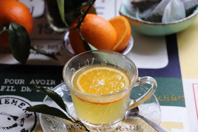 Orange Oolong Hot Tea recipe