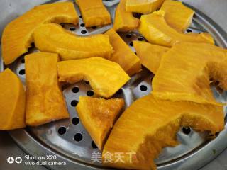 Pumpkin Glutinous Rice Sesame Balls recipe