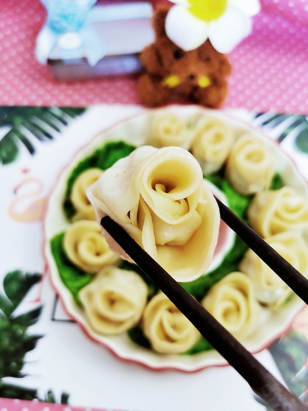 Tanabata Rose Dumplings recipe