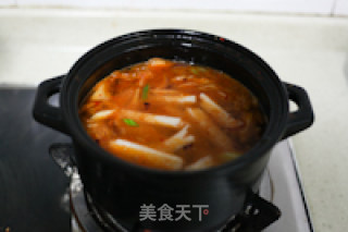 Homemade Delicacy Popular in Korea-"cheese Army Soup" recipe