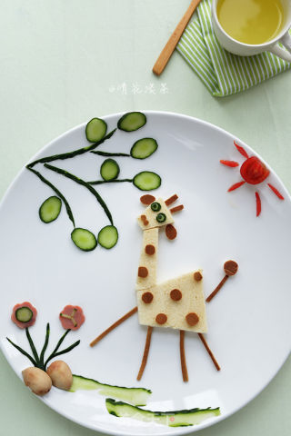 Eat Fun, Cute Giraffe Breakfast recipe