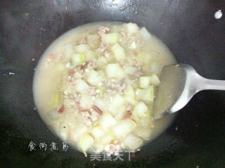 Stewed Winter Melon with Minced Meat recipe