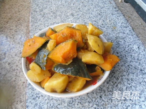 Potato Stew with Japanese Squash recipe