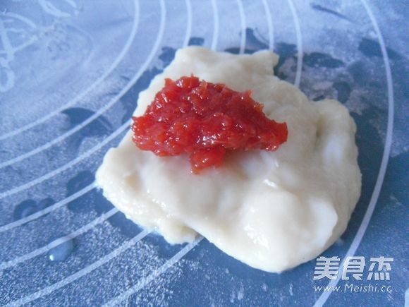 Glutinous Rice with Red Jam recipe