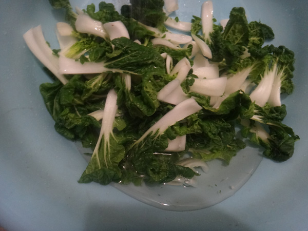 Stir-fried Cabbage with Milk recipe