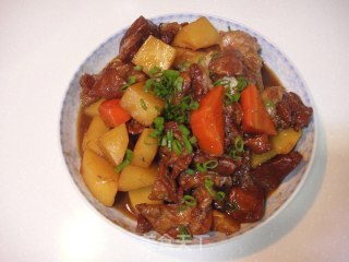 Braised Lamb Stew with Potatoes recipe