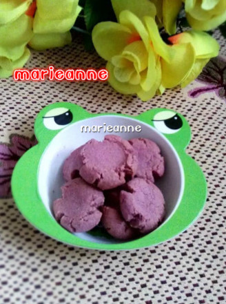 Purple Potato Margarita Cookies