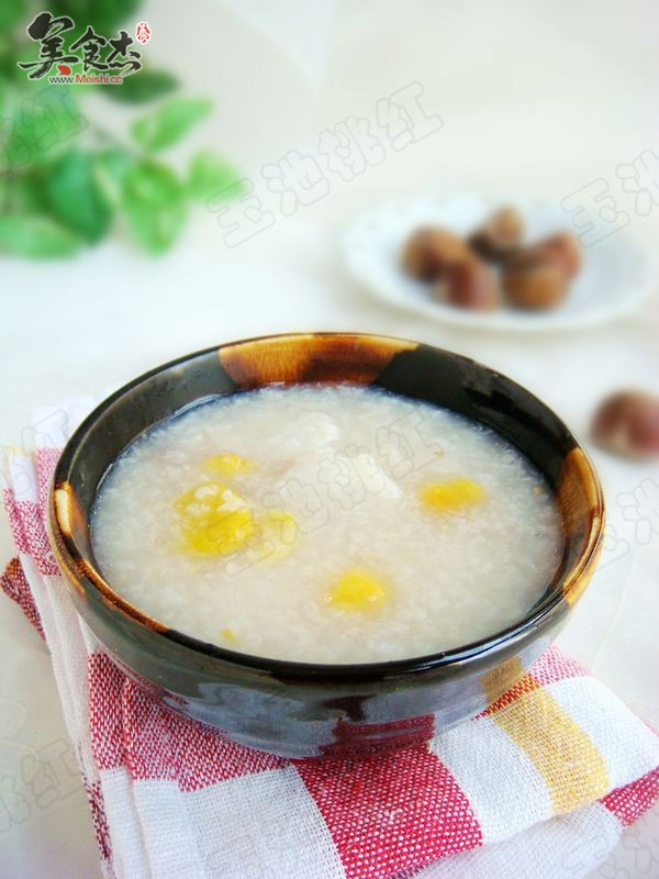 Chestnut Yam Porridge recipe