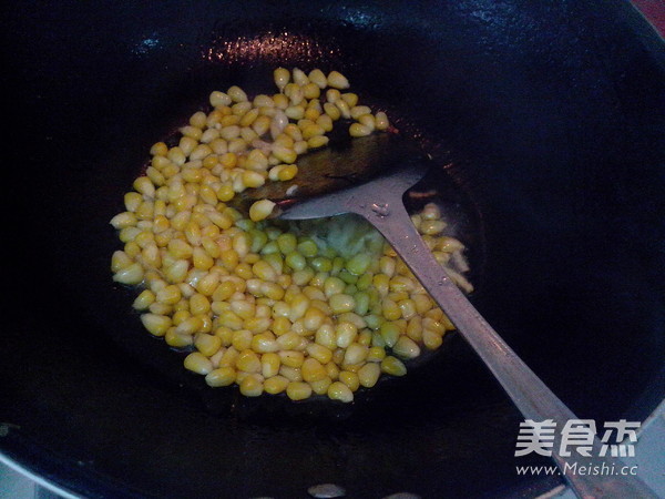 Fried Okra with Corn recipe