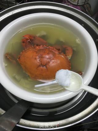 Stewed Tianqi with Crab recipe