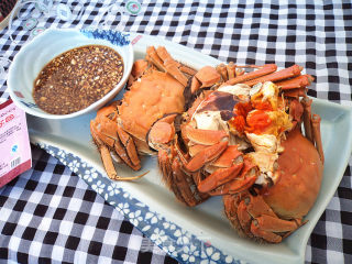 Steamed Hairy Crabs recipe