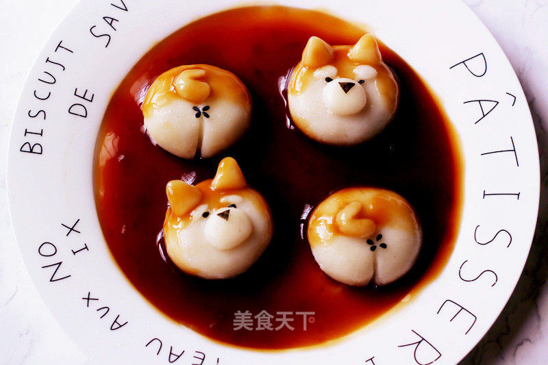 Meng is Barking. 【bean Xiang Shiba Inu Rice Balls】 recipe