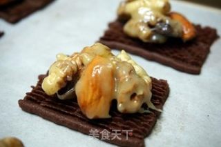 #四session Baking Contest and is Love to Eat Festival#caramel Nut Cocoa Shortbread recipe