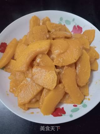 Stir-fried Pumpkin Slices recipe