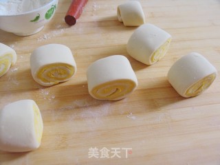 Two-color Steamed Buns-pumpkin Steamed Buns recipe