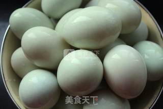 Salted Duck Eggs Marinated in Liquor recipe