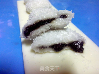 Dried Dumplings ~~~~ Coconut Black Sesame and Wagashi recipe