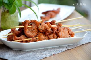 Fried Tenderloin Skewers recipe