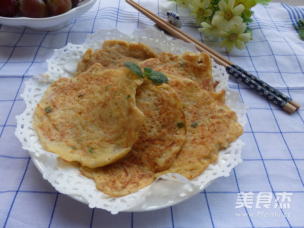 Potato Carrot Soft Pancakes recipe