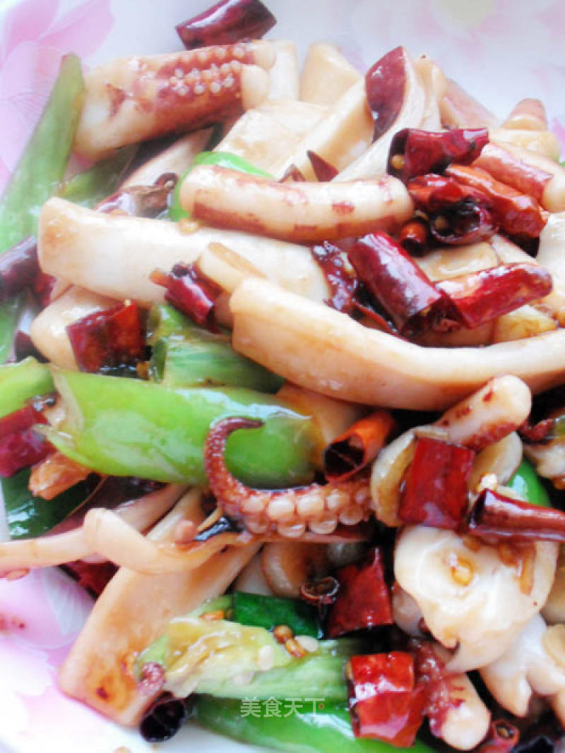 [lu Cuisine] Spicy Squid recipe