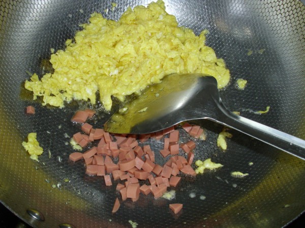 Fried Rice with Pepper and Egg recipe