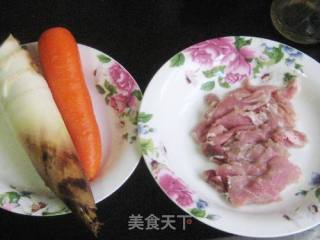 Stir-fried Pork with Spring Bamboo Shoots recipe