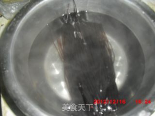 Home Cooking [sour and Spicy Fern Root Powder] recipe