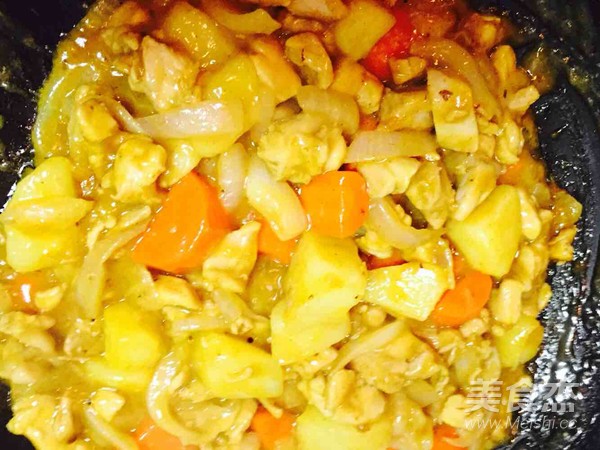 Curry Chicken Thigh recipe