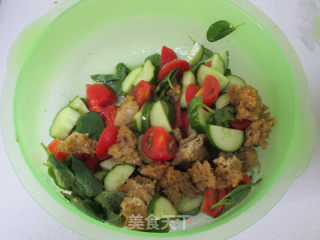 #四sessional Baking Contest and is Love to Eat Festival#sixi Roasted Bran Salad recipe