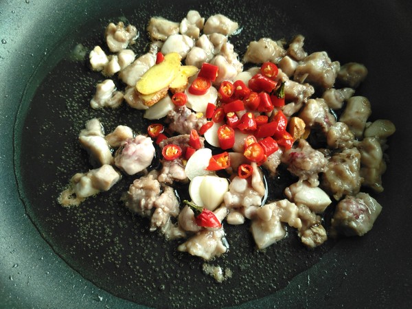 Yam Roasted Rabbit Meat recipe