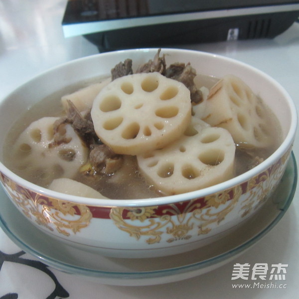 Lao Duck Stewed Lotus Root recipe