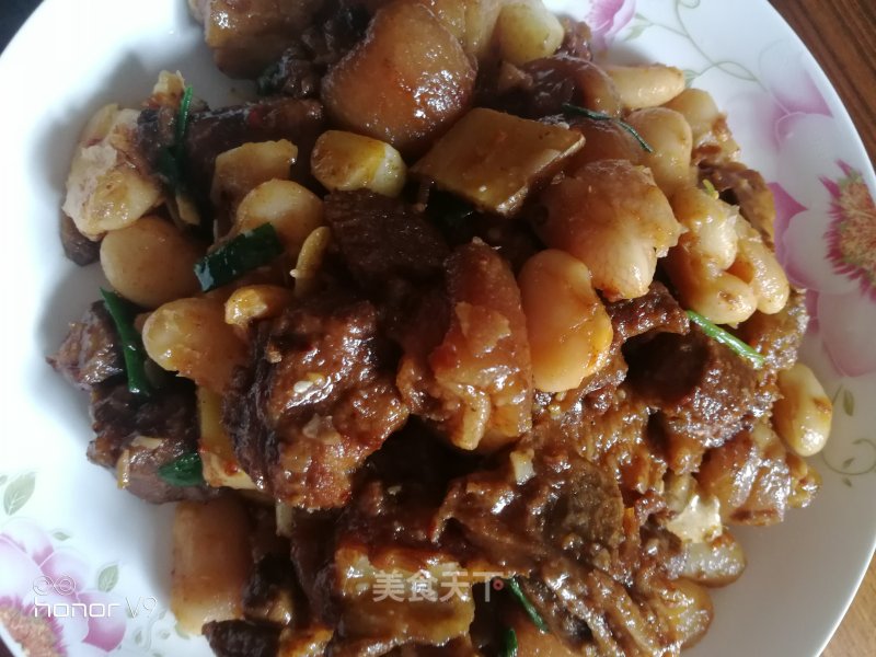 Braised Kidney Beans with Trotter recipe