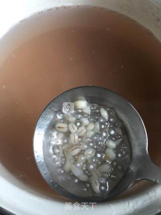 Coconut Milk, Red Bean, Coix Seed and Sago recipe