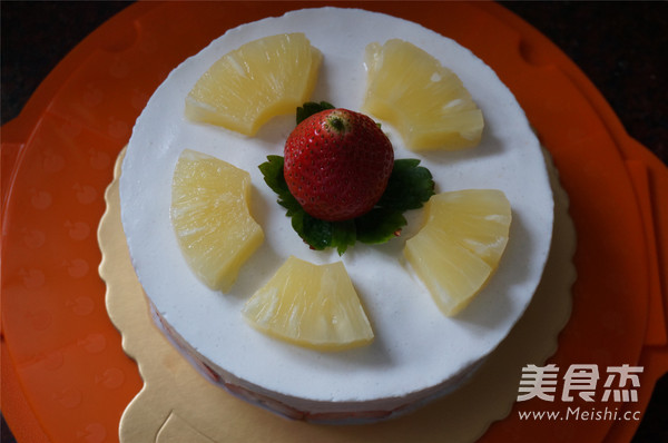 Pear Fruit Mousse Cake recipe