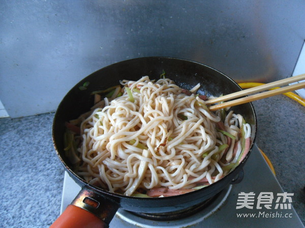 Mushroom Udon Noodles recipe