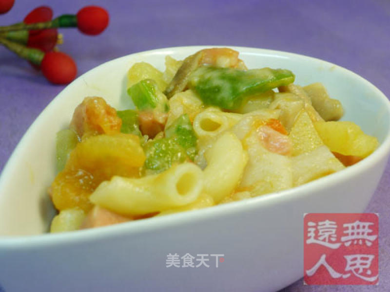 Tomato and Cheese Macaroni recipe