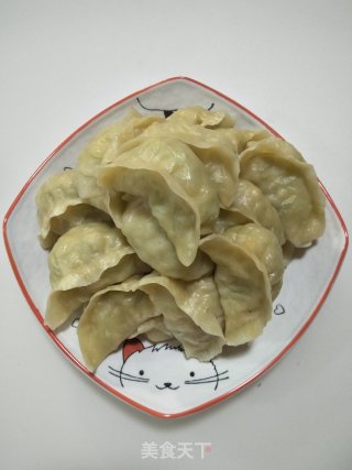 Steamed Dumplings with Pleurotus Eryngii and Green Radish recipe