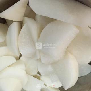 Radish Pork Ribs Soup recipe