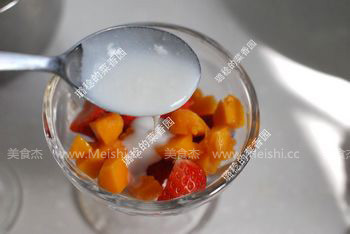 Fruit Colorful Ice Cream recipe