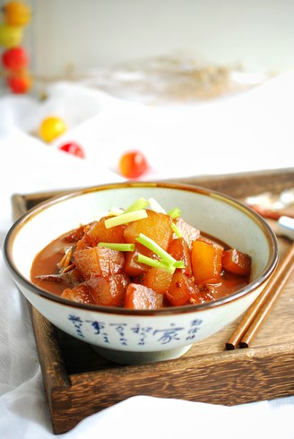 Roasted Winter Melon with Fermented Bean Curd, Rich Flavor, Delicious without Gaining Weight