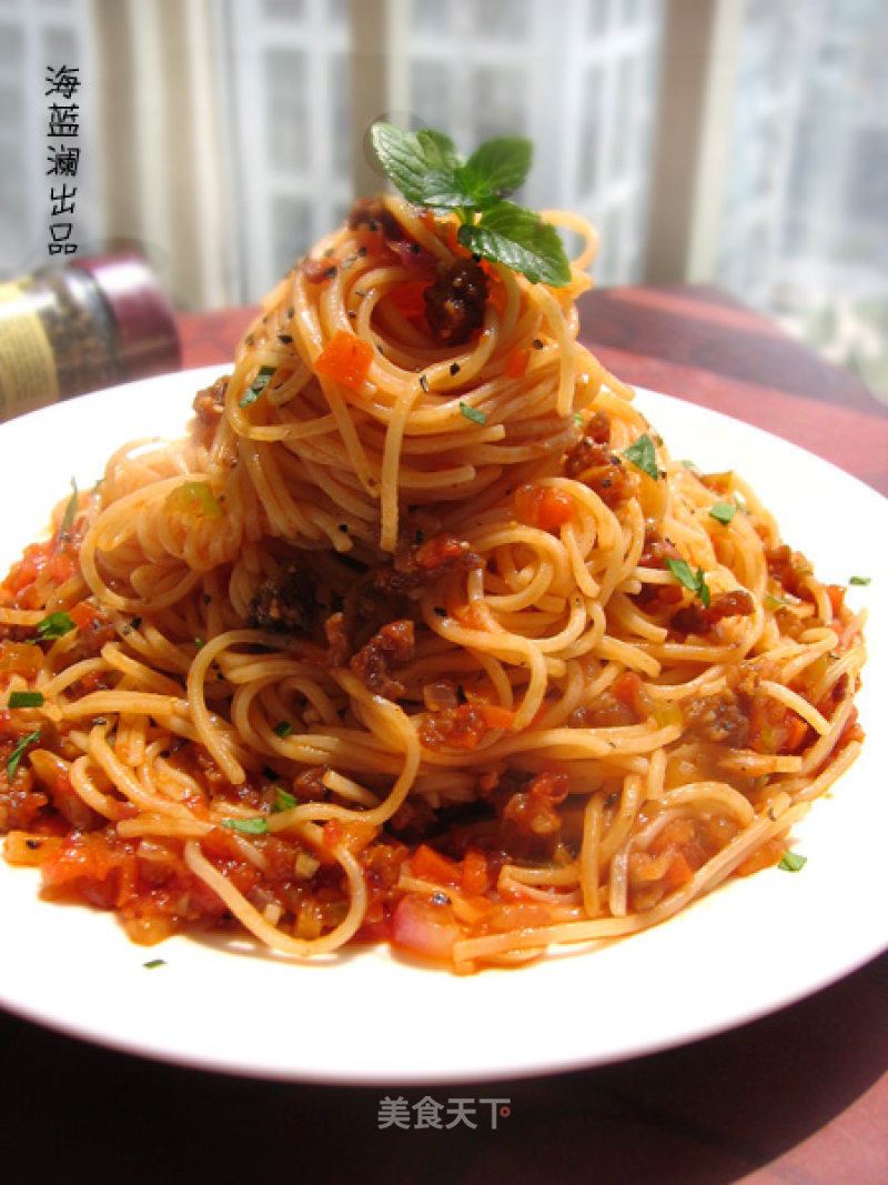 Meat Sauce Pasta recipe