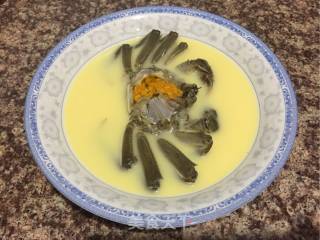 Steamed Crab with Egg recipe