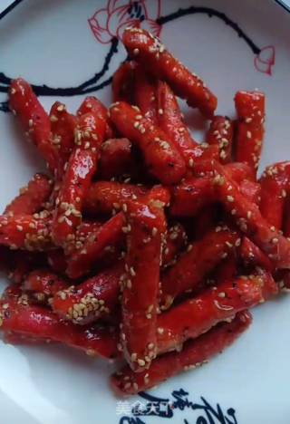 Pitaya Crispy Sesame Strips recipe