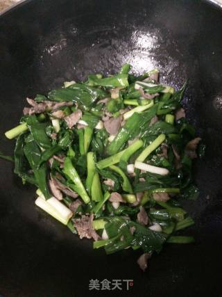 Stir-fried Garlic recipe