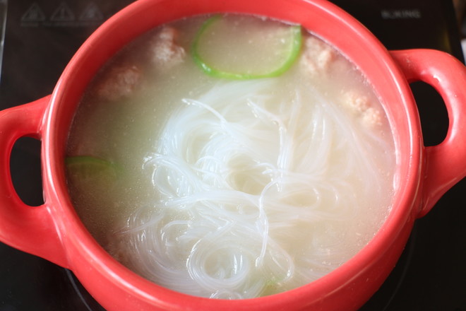 Turnip Balls and Vermicelli Soup recipe