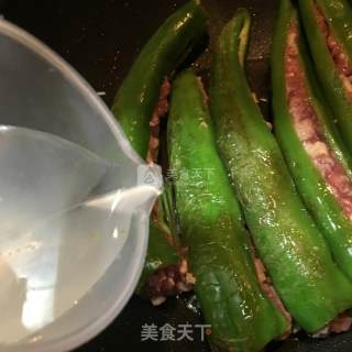 Green Pepper Stuffed Meat recipe