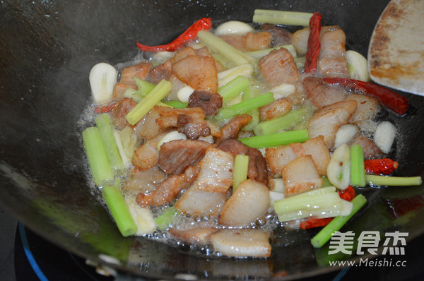 Cauliflower Fried Pork recipe