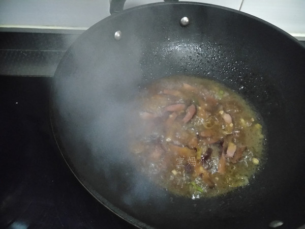 Stir-fried Celery with Bacon recipe
