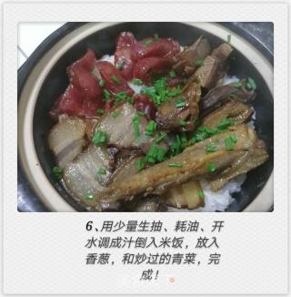 Cantonese-style Lame Claypot Rice recipe