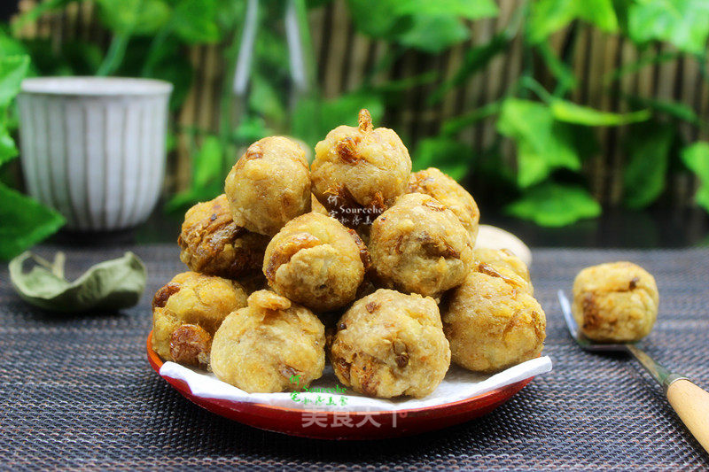 Crispy Taro Shrimp Balls recipe